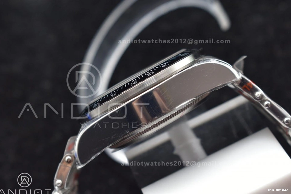 SS A Black Best Dial Chrono Bay TWS HighQuality SS White Edition 522 Bracelet 1:1 on 0404